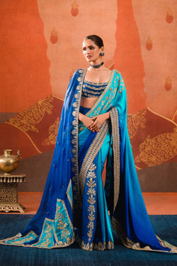 The Saanjh Stitched Saree