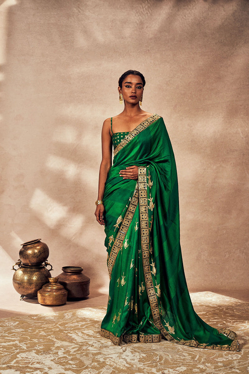 Green Mystic Saree