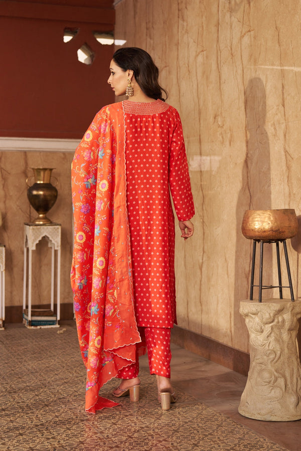 Bia Burnt Orange Kurta