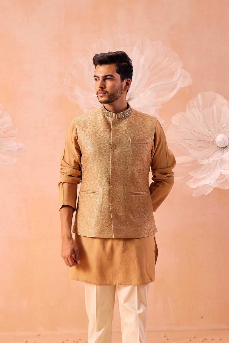 Khwaab Nehru Jacket Set