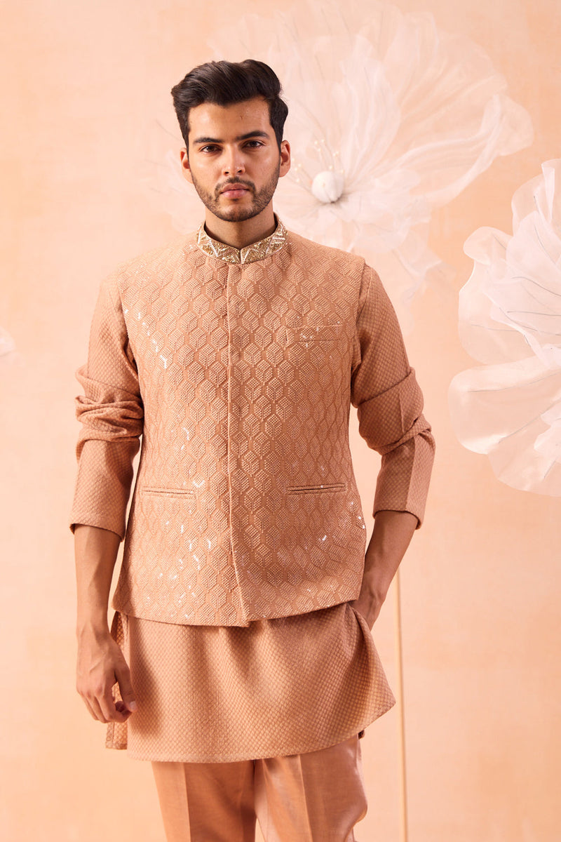 Moondust Nehru Jacket Set