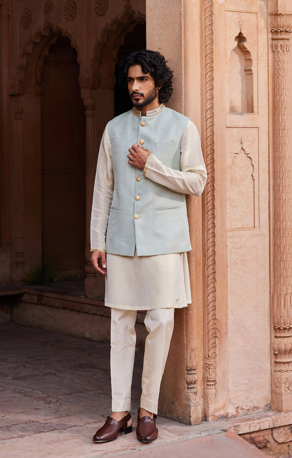 Basit Nehru Jacket Set