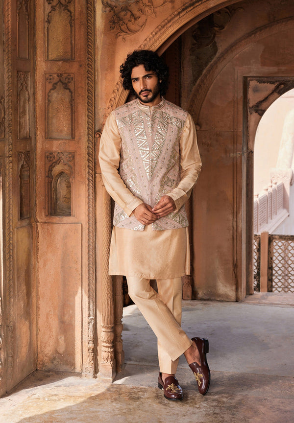 Ibaadat Nehru Jacket Set