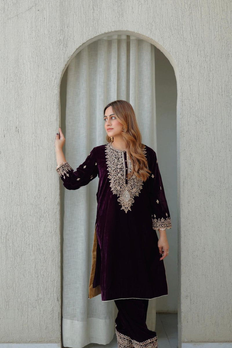 Naima - Short Kurta With Salwar