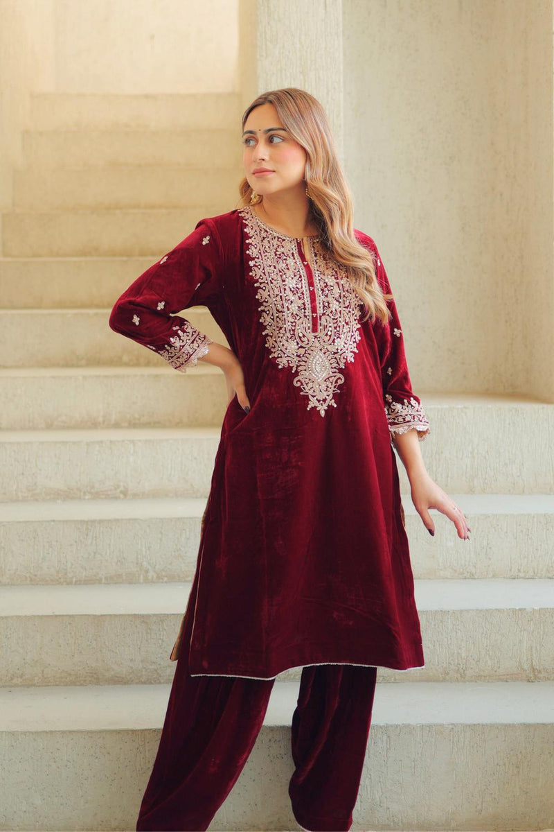 Naima - Short Kurta With Salwar