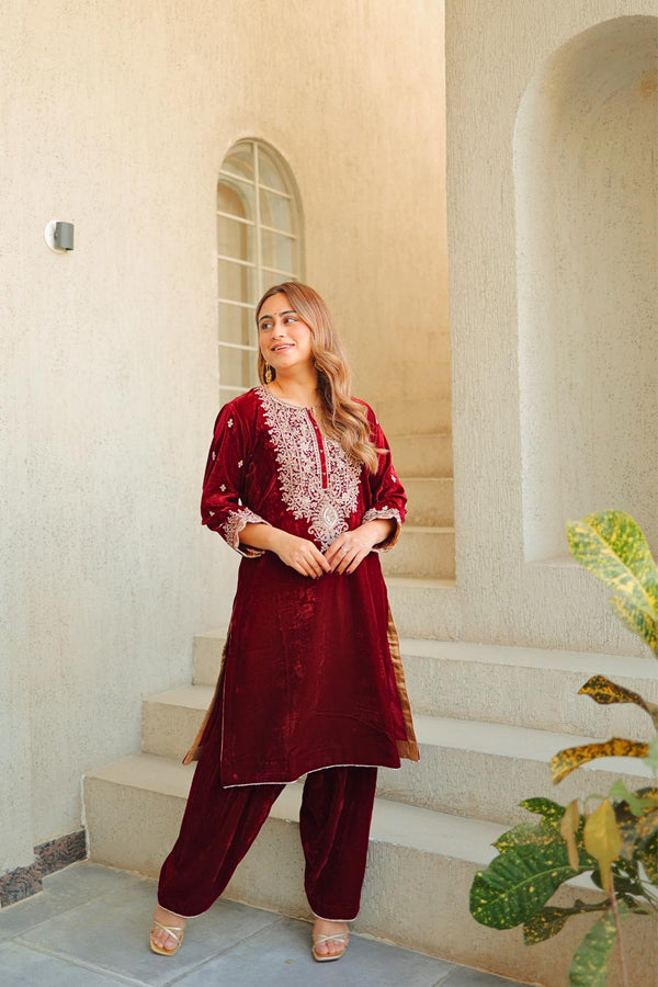 Naima - Short Kurta With Salwar