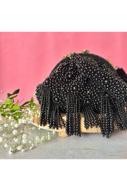 Noir Pearl Tassels