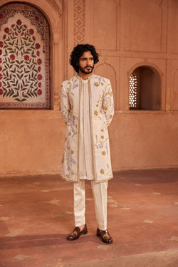 Jahaan Open Sherwani Set