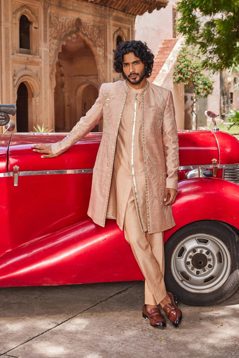 Raabta Open Sherwani Set