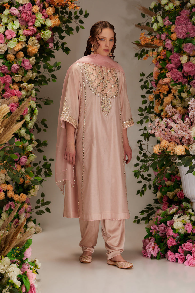 Soft Pink Kurta Set