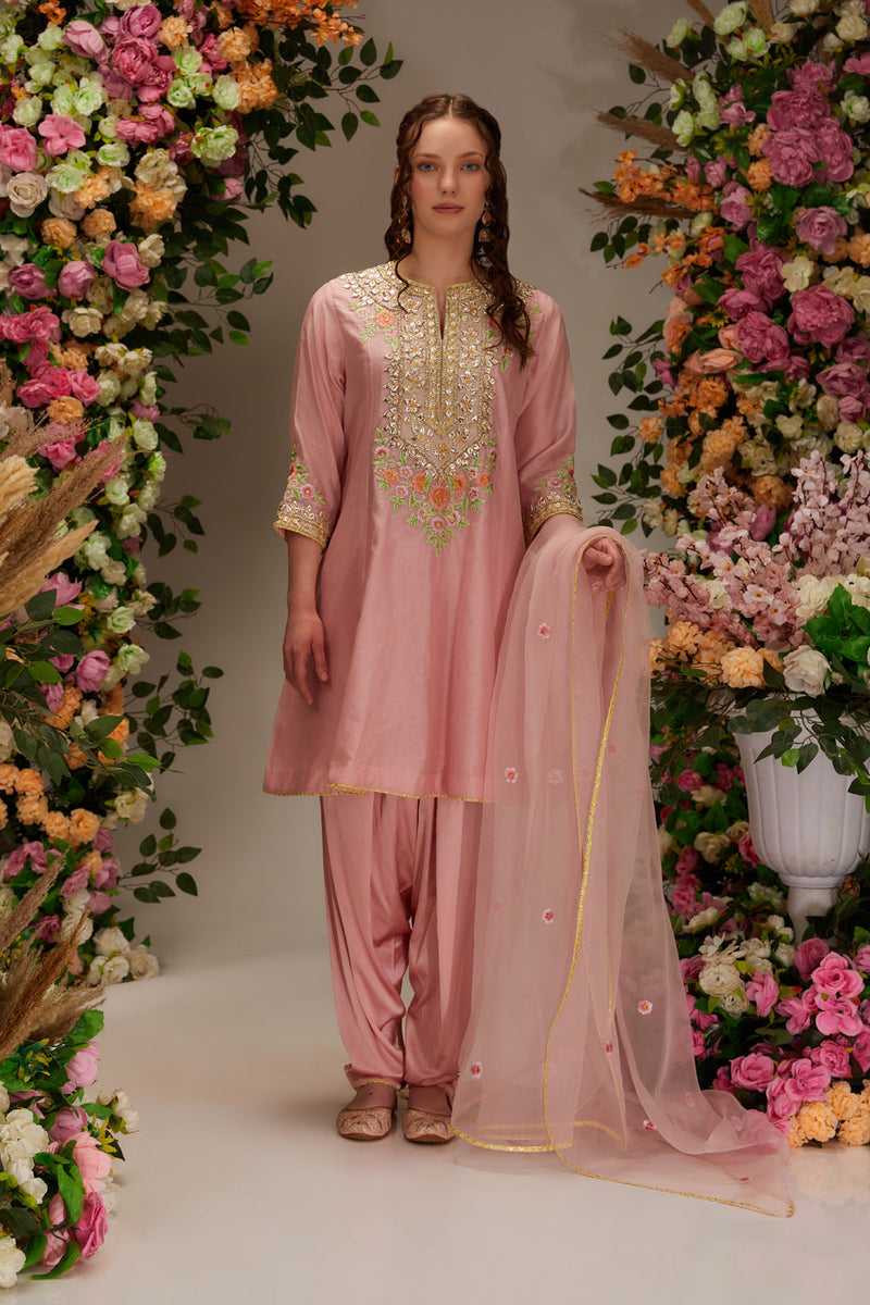 Pink Kurta Set