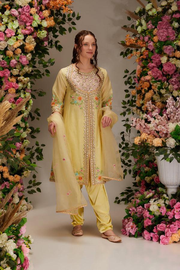 Yellow Kurta Set