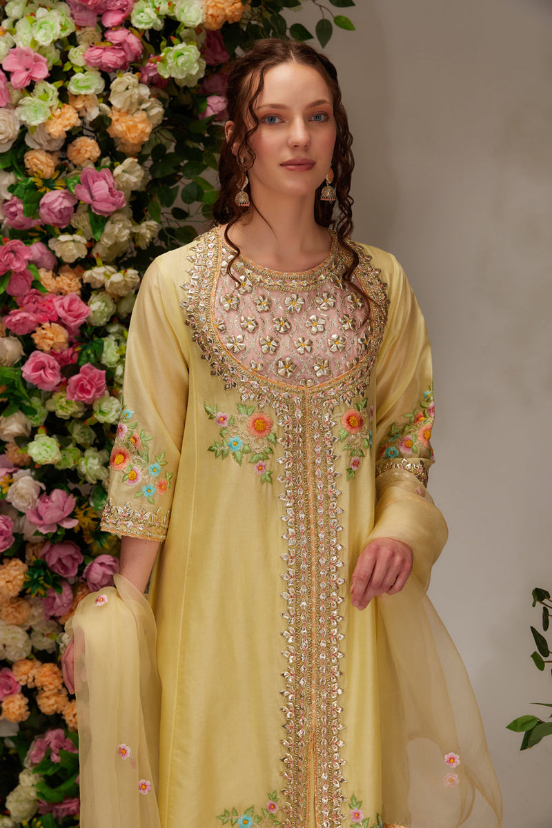 Yellow Kurta Set