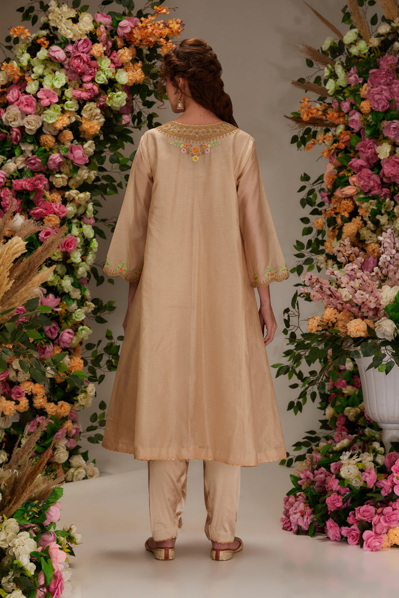 Beige Kurta Set