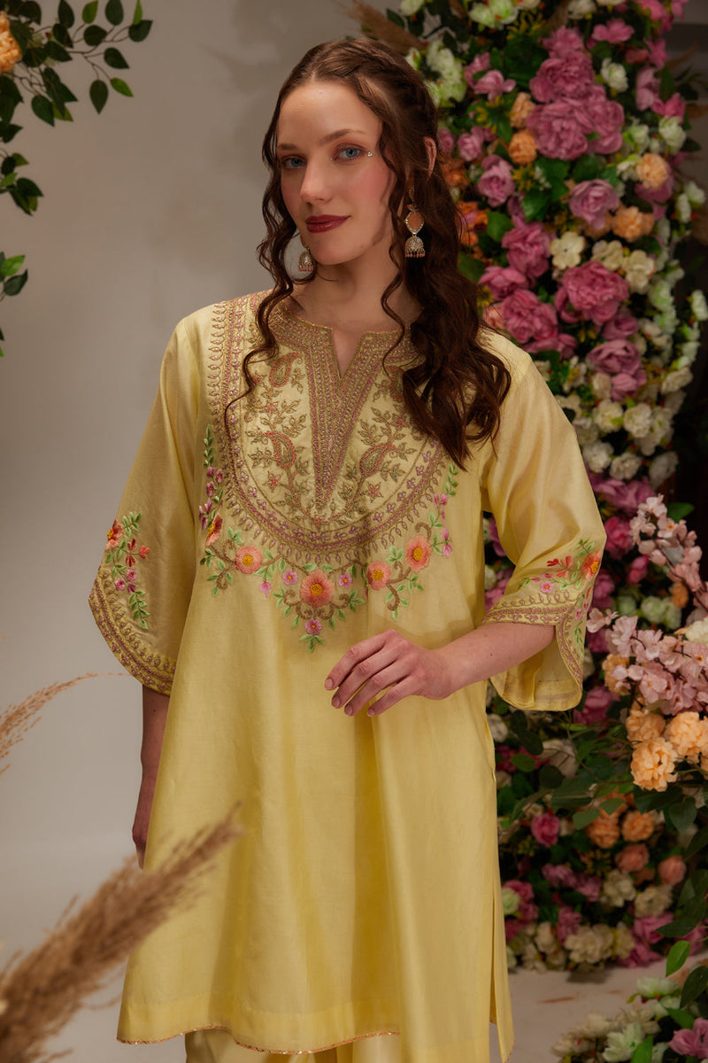 Yellow Kurta Set