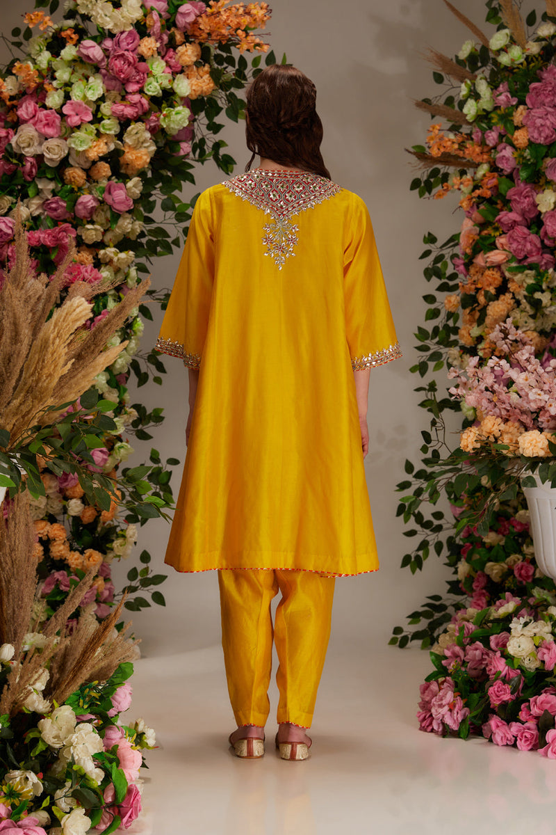 Yellow Kurta Set