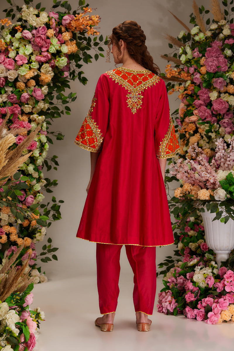 Pink Kurta Set