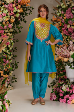 Blue Kurta Set