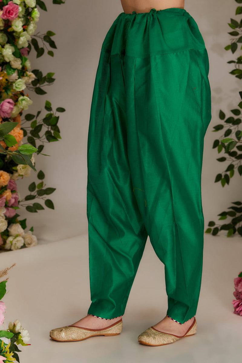 Green Kurta Set