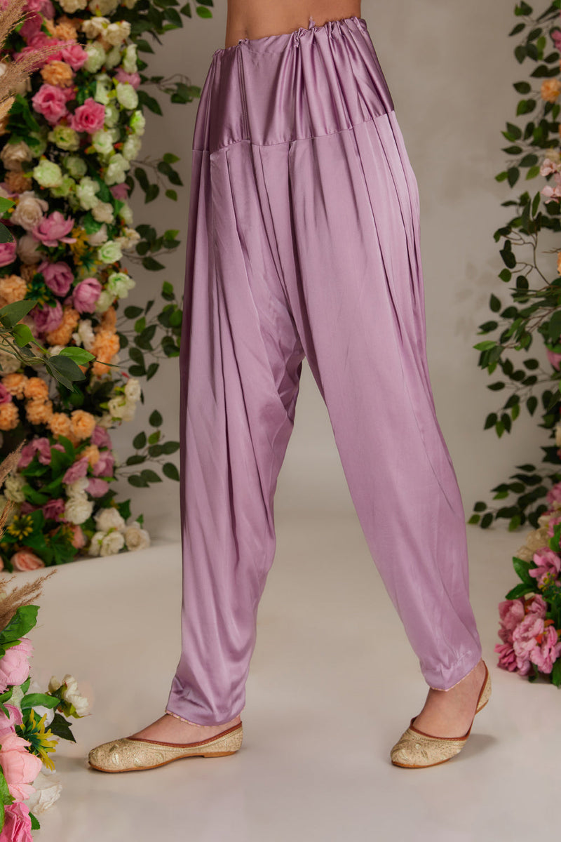 Mauve Kurta Set