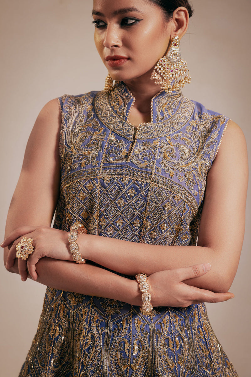 Full Embellished Kalidar Kurta