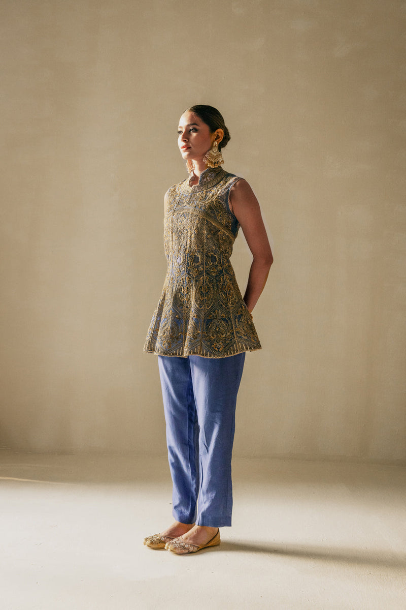 Full Embellished Kalidar Kurta