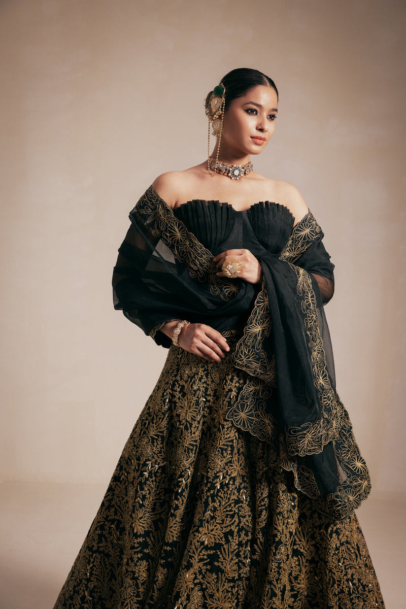 Black Lehenga