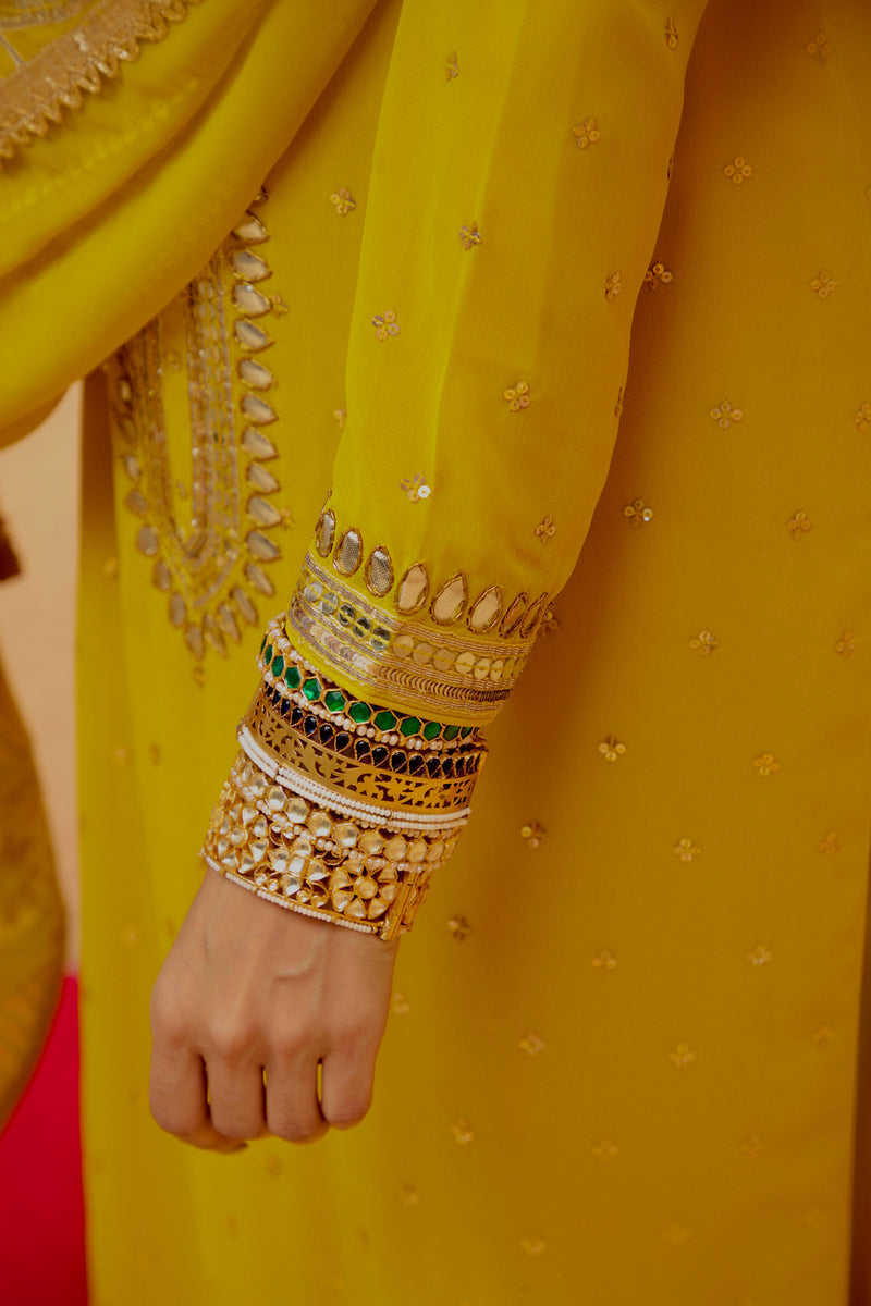 Citrine Yellow Suit