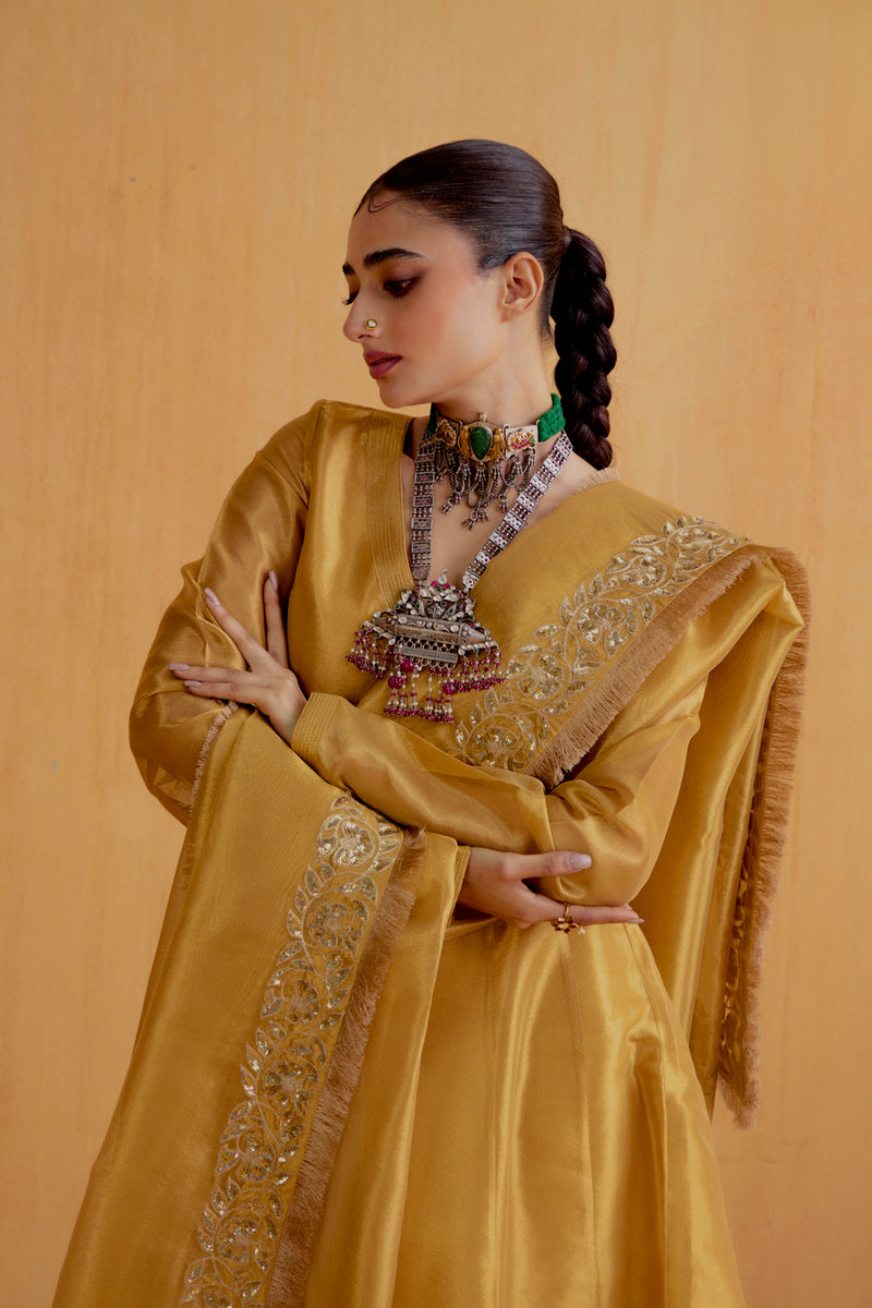 Gold Kalidar Suit