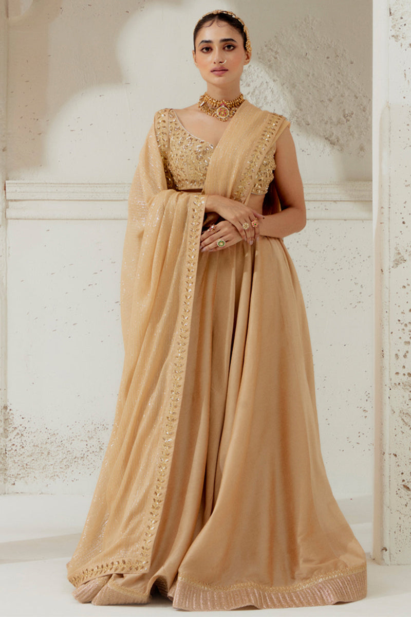 Gold Silk Lehenga