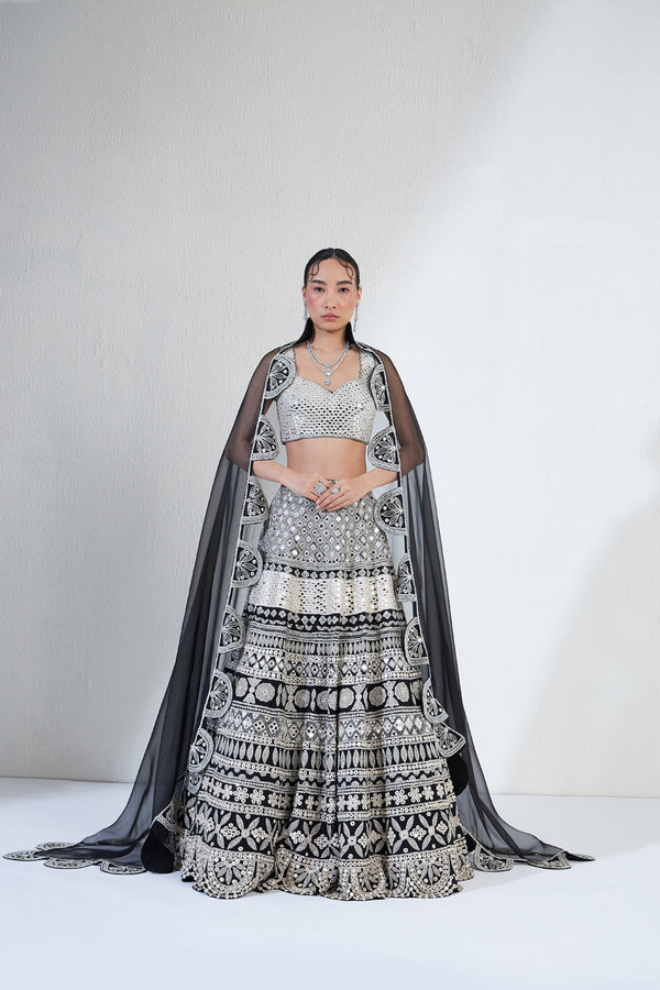 Echoed Emotion Lehenga