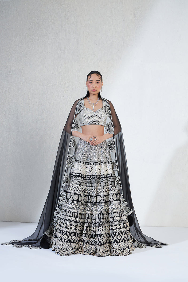 Echoed Emotion Lehenga