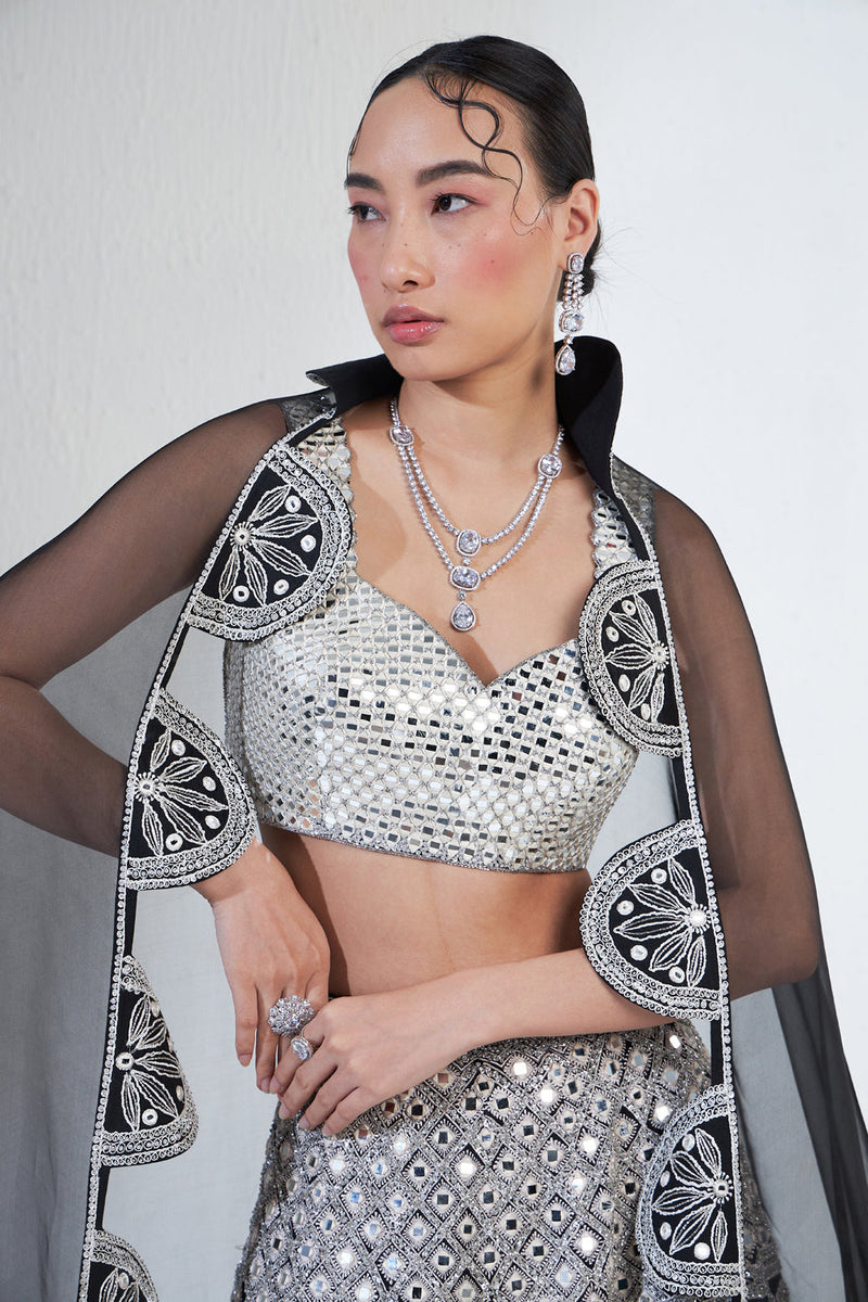 Echoed Emotion Lehenga