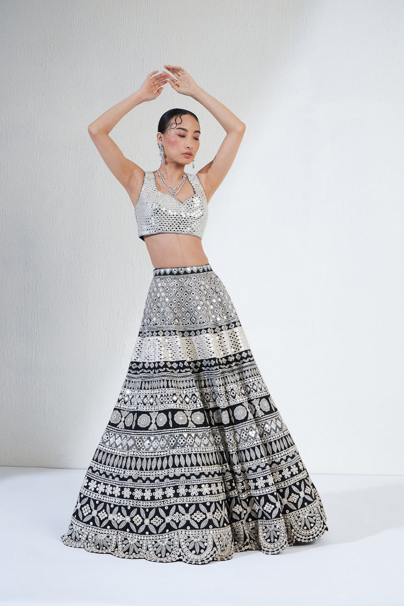 Echoed Emotion Lehenga