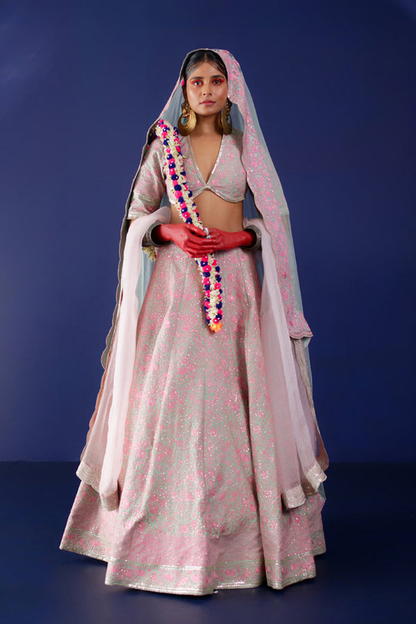 Sindoori Lehenga Set