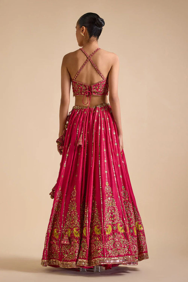 Rani Pink Lehenga Set