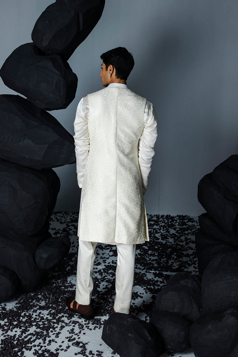 Eternal Sleeveless Sherwani Set