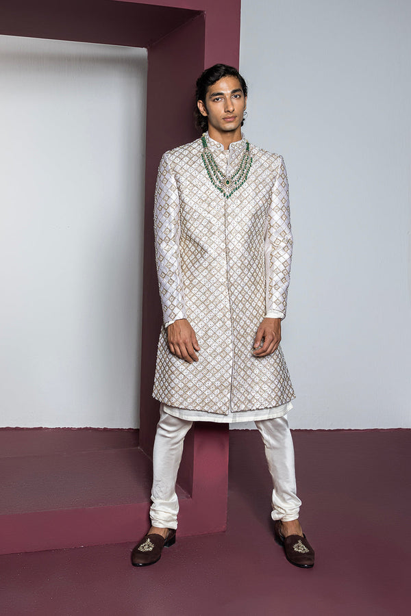 Dazzle Sherwani Set