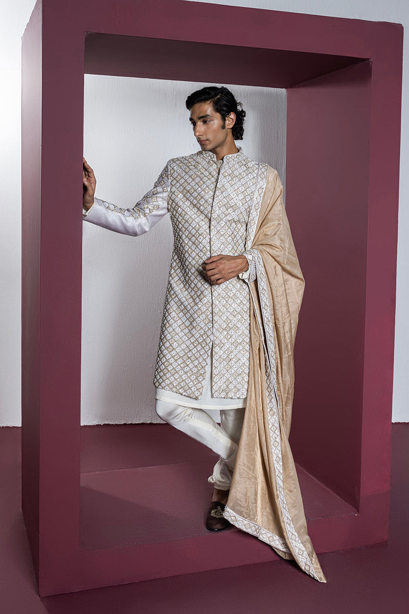 Dazzle Sherwani Set