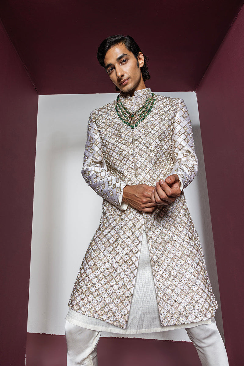 Dazzle Sherwani Set