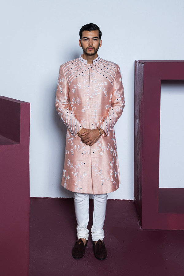 Rose Garden Sherwani Set