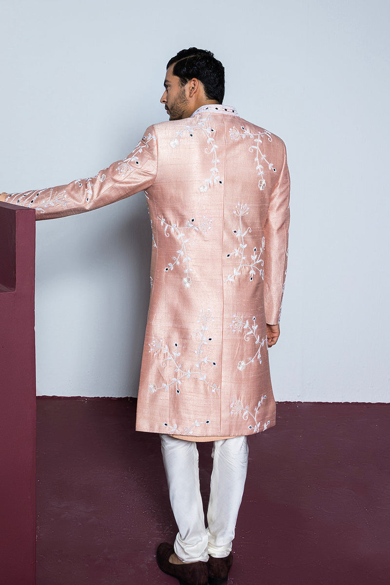 Rose Garden Sherwani Set