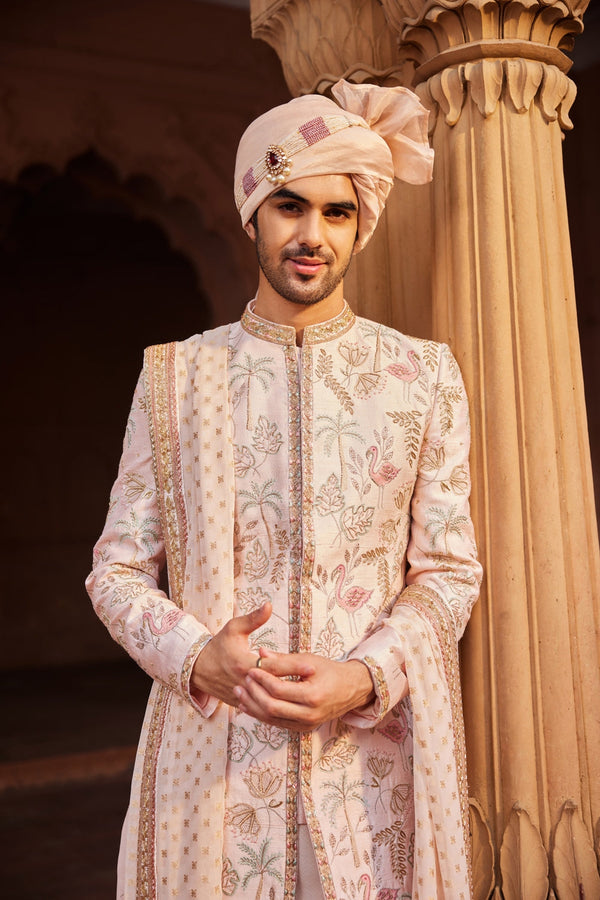 Flamingo Sherwani Set