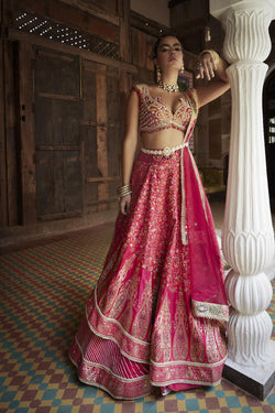 Jamawar Lehenga Set