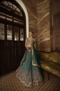 Jamawar Lehenga Set