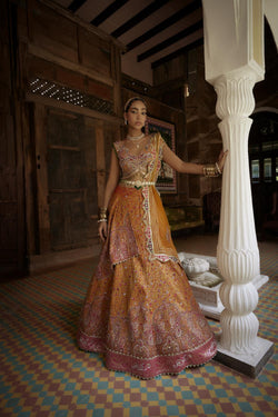 Jamawar Lehenga Set