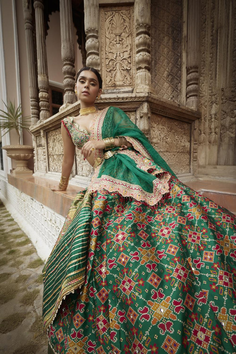 Patola Print Lehenga Set