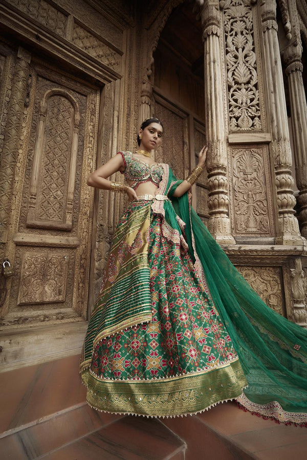 Patola Print Lehenga Set