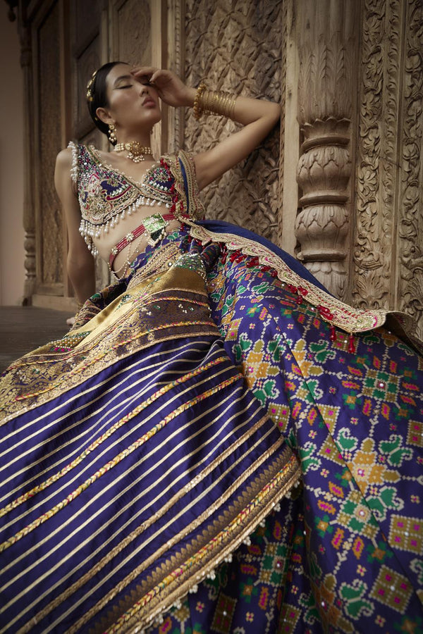 Patola Print Lehenga Set