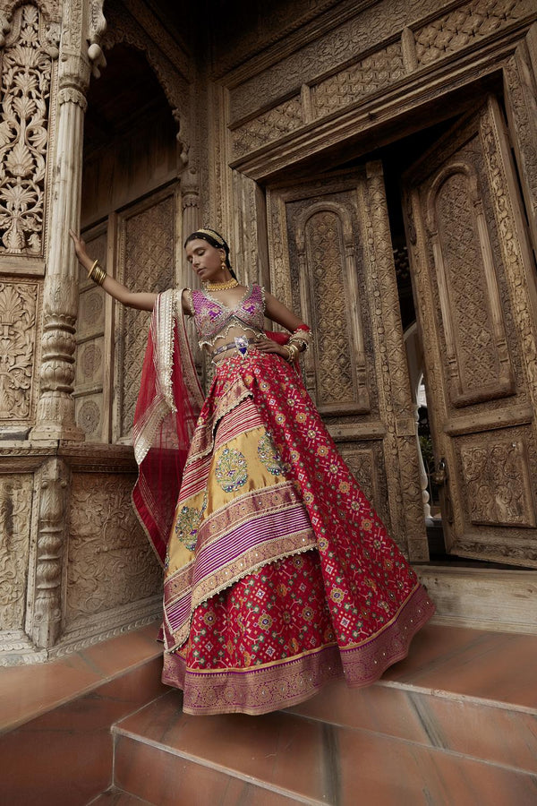 Patola Print Lehenga Set